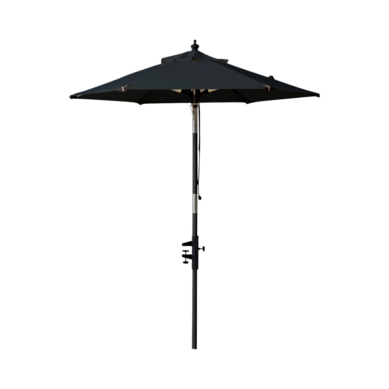 Shade balkonparasol Nero - fuld sort