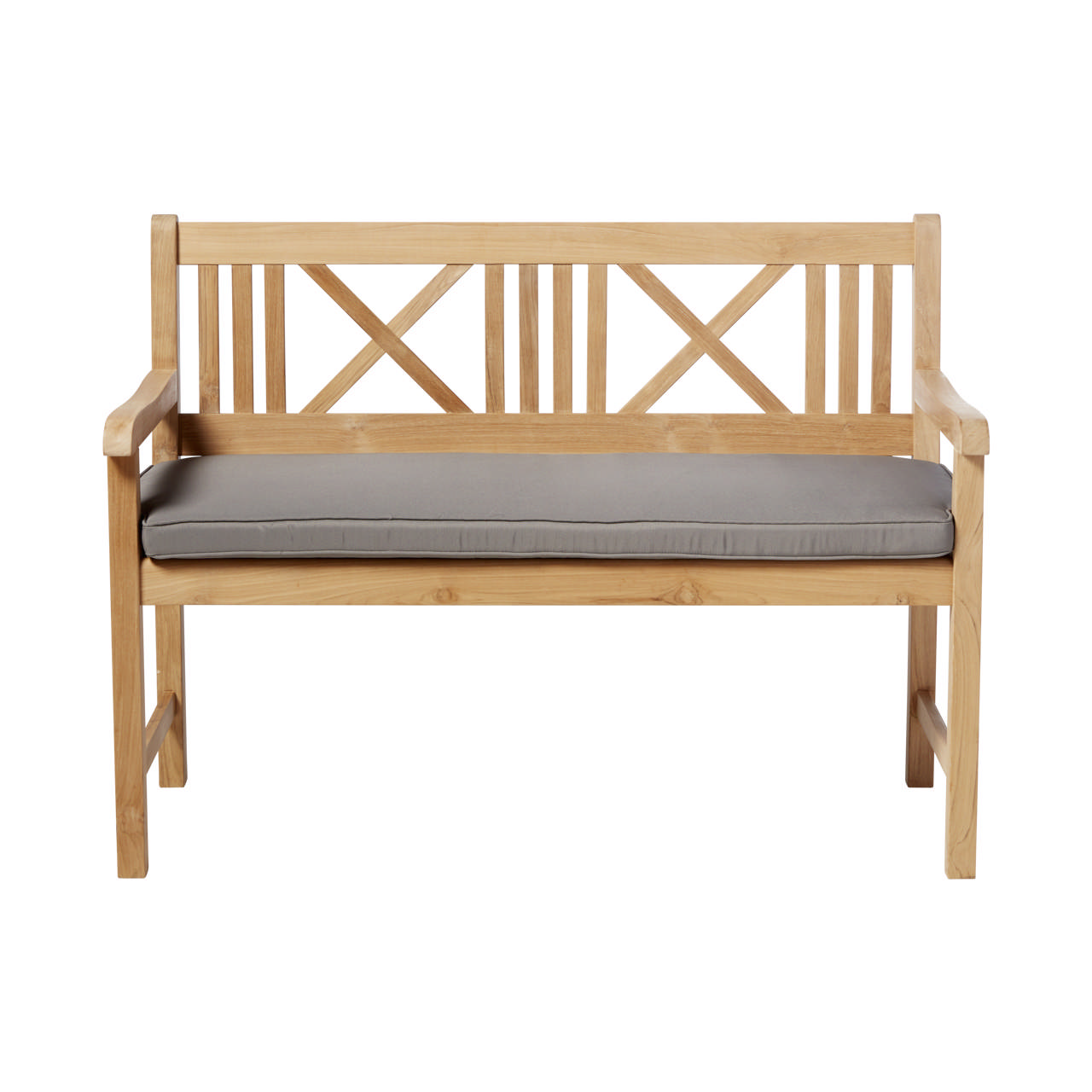 Hynde til Rosenborg to-personers bænk - grå