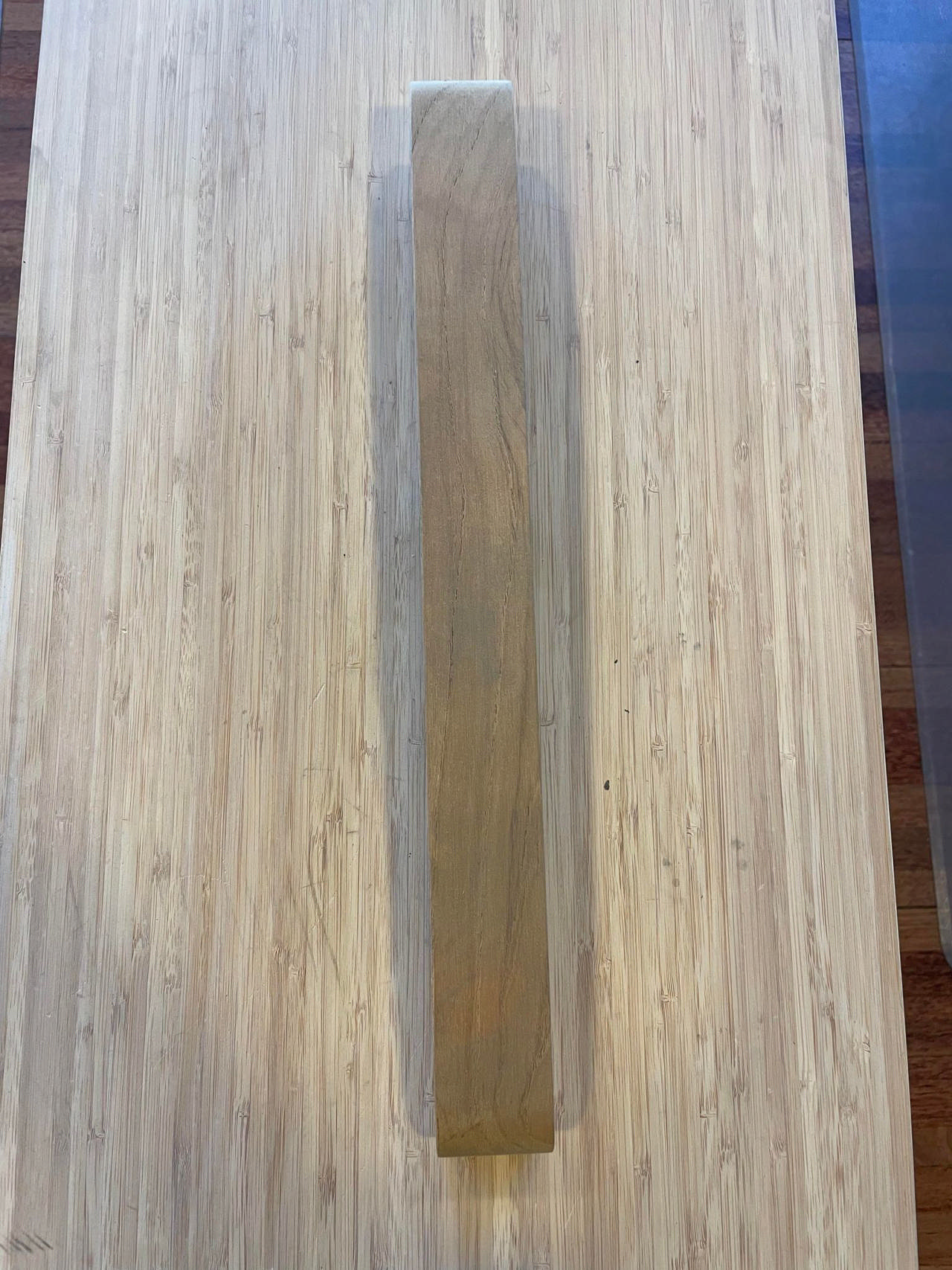 Venstre armlæn til Mood pos. stol, teak